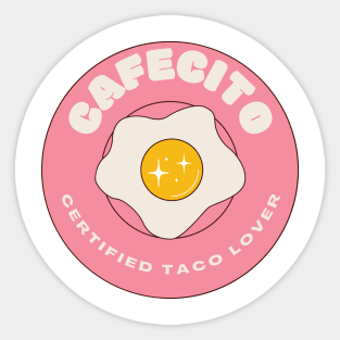 Certified Taco Lover Sticker